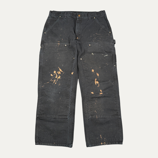 Vintage Black Carhartt Double Knees