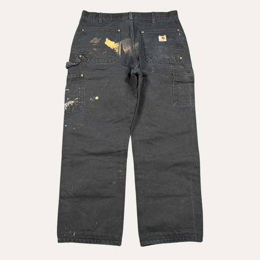Vintage Black Carhartt Double Knees