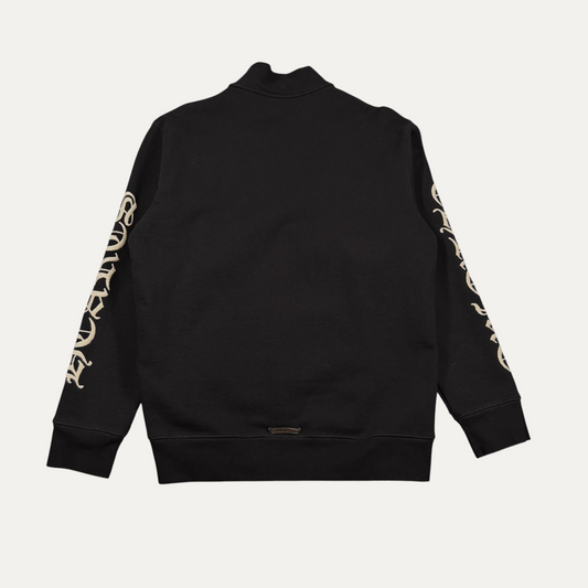 Chrome Hearts Quarter Zip Embroidered Longsleeve