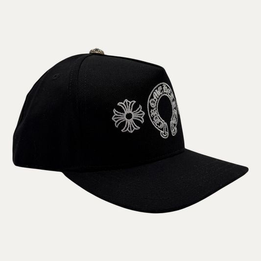 Chrome Hearts Scroll Logo Hat