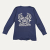 Vintage Mad Dawg's Hawgs Biker Club Thermal Longsleeve T-Shirt