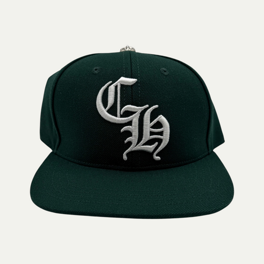 Chrome Hearts CH Snapback Forest Green