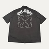 Off-white Back Logo Button Up