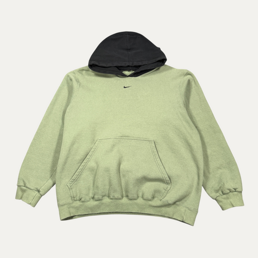 Nike Two Toned Center Swoosh Hoodie