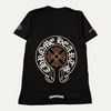 Chrome Hearts Floral Vertical Cross T-Shirt