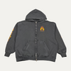 Balenciaga Flaming Unity Logo Zip Up