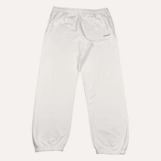 Off-White White Logo Sweatpants
