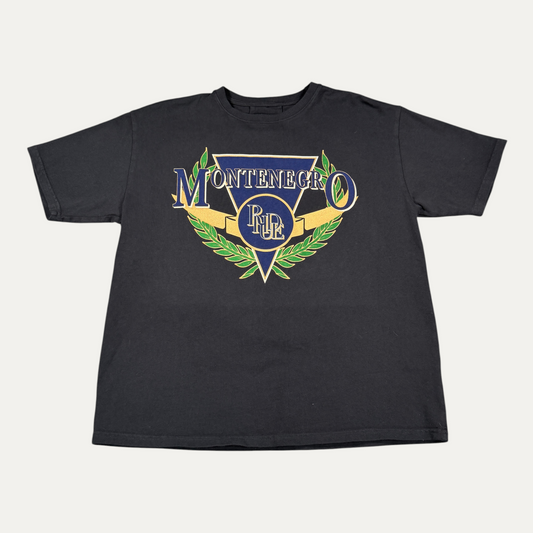 Rhude Montenegro Black Faded T-Shirt