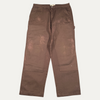 Vintage Brown Stussy  Double Knees