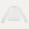 No Faith Studios White Slub Top
