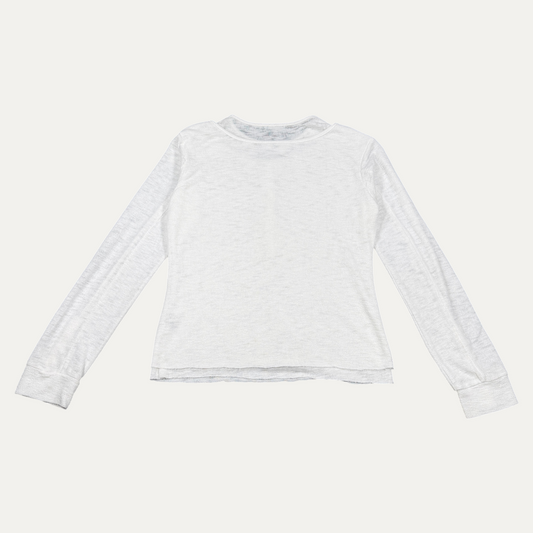 No Faith Studios White Slub Top