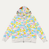 Bape Multi Color Camo Full Zip Up (Copy)