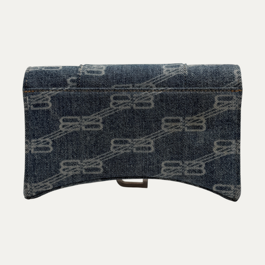 Balenciaga Blue Denim Purse