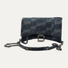 Balenciaga Blue Denim Purse