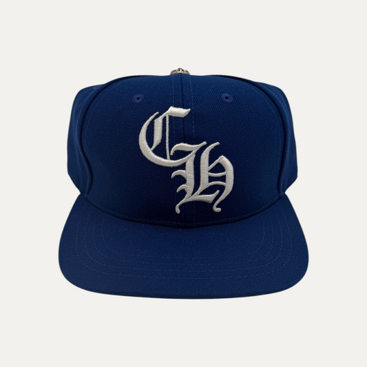 Chrome Hearts Embroidered CH Logo Baseball Cap