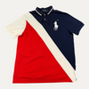 Vintage Red White And Blue Polo