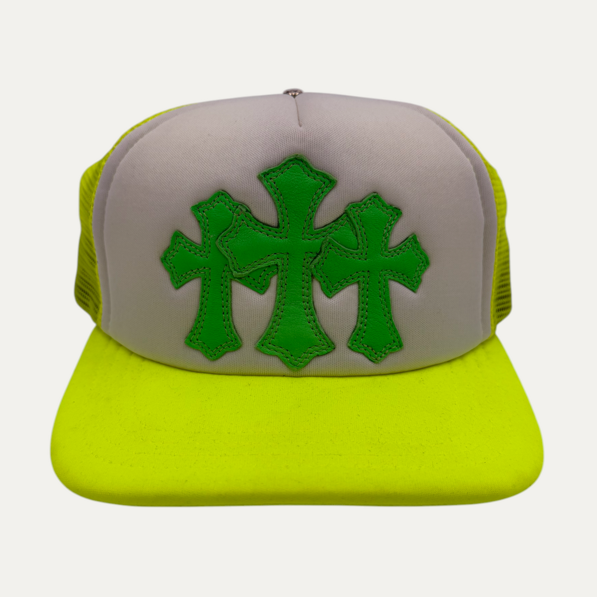Chrome Hearts Cemetery Cross Trucker Hat