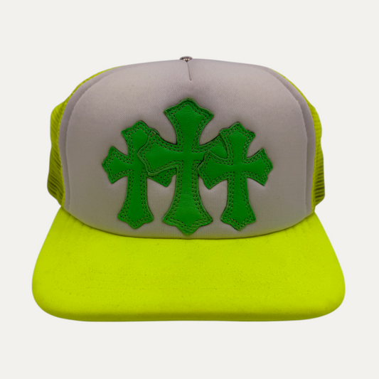 Chrome Hearts Cemetery Cross Trucker Hat
