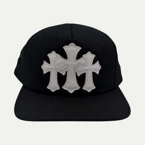 Chrome Hearts Cemetery Cross Trucker Hat
