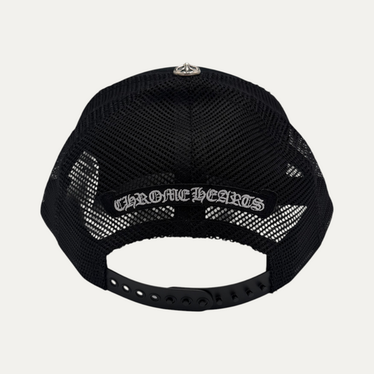 Chrome Hearts Cemetery Cross Trucker Hat