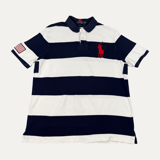 Vintage White Polo T-Shirt