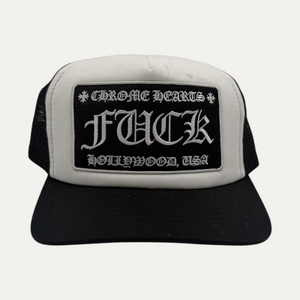 Chrome Hearts Fuck Hollywood Trucker Hat