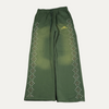 HMDD Rhinestone Green Faded Sweats