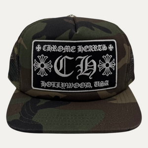 Chrome Hearts CH Hollywood Trucker Hat