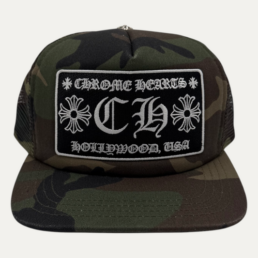 Chrome Hearts CH Hollywood Trucker Hat