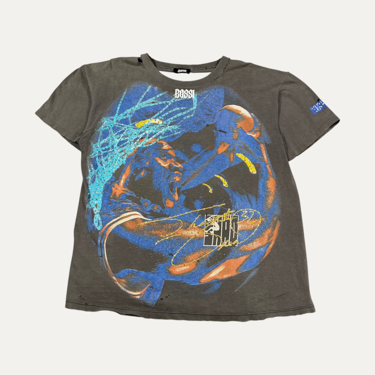 Bossi Shaq Faded Vintage T-Shirt
