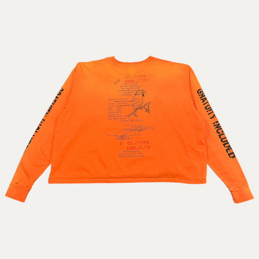 Chim Experimental Orange Long Sleeve