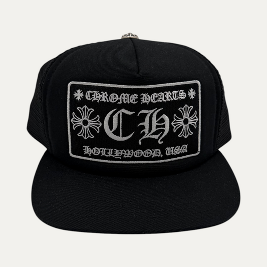 Chrome Hearts Hollywood Patch Trucker Hat