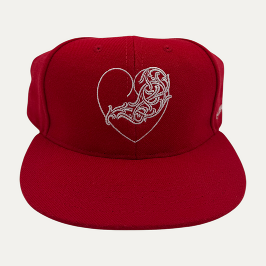 Chrome Hearts Love You Baseball Fitted Hat