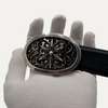 Chrome Hearts Star Oval Buckle Belt