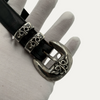Chrome Hearts Classic 3PC Leather Belt