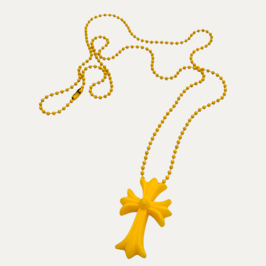Chrome Hearts Silicone Cross Necklace