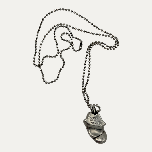 Chrome Hearts X Rolling Stones Pendant With Ball Chain