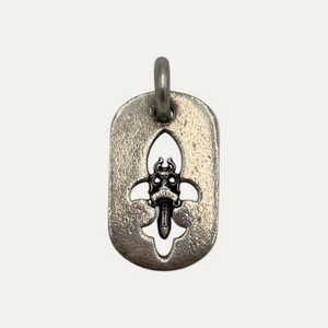Chrome Hearts Dog Tag Dagger Pendant