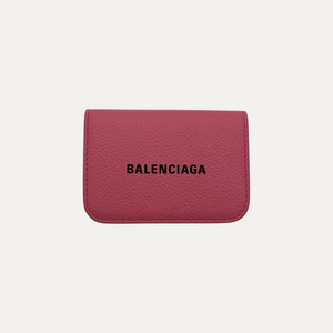Balenciaga Bi-Fold Spell-Out Wallet