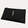 Saint Laurent Matelasse Leather Pouch
