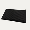 Saint Laurent Matelasse Leather Pouch