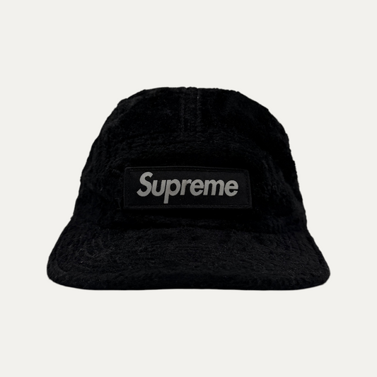 Supreme GOODENOUGH Black Faux Fur Camp Hat
