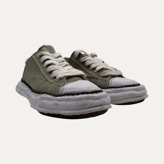 Maison Mihara Olive Low Top