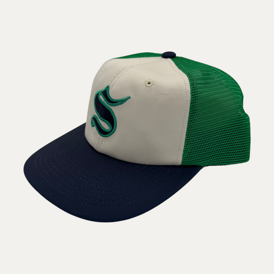 Supreme Contrast S Mesh Back 6 Panel Snapback Hat