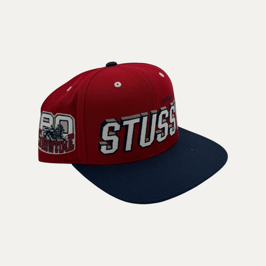 Stussy Shadow Font Snapback Hat