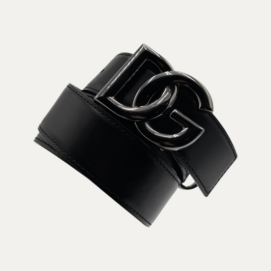 Dolce & Gabbana Leather Buckle Belt