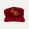 Chrome Hearts CH Embroidered Yellow/Red Hat
