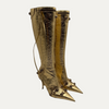 Balenciaga Cagole Gold Heel