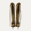 Balenciaga Cagole Gold Heel