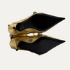 Balenciaga Cagole Gold Heel